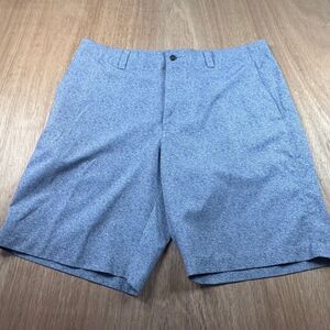 Callaway Golf Shorts Mens Gray White Performance Stretch Flat Front 38"